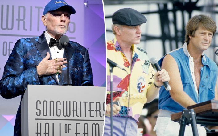 Beach Boys’ Mike Love honors late Brian Wilson at Songwriters Hall of Fame induction: ‘I do feel his presence’