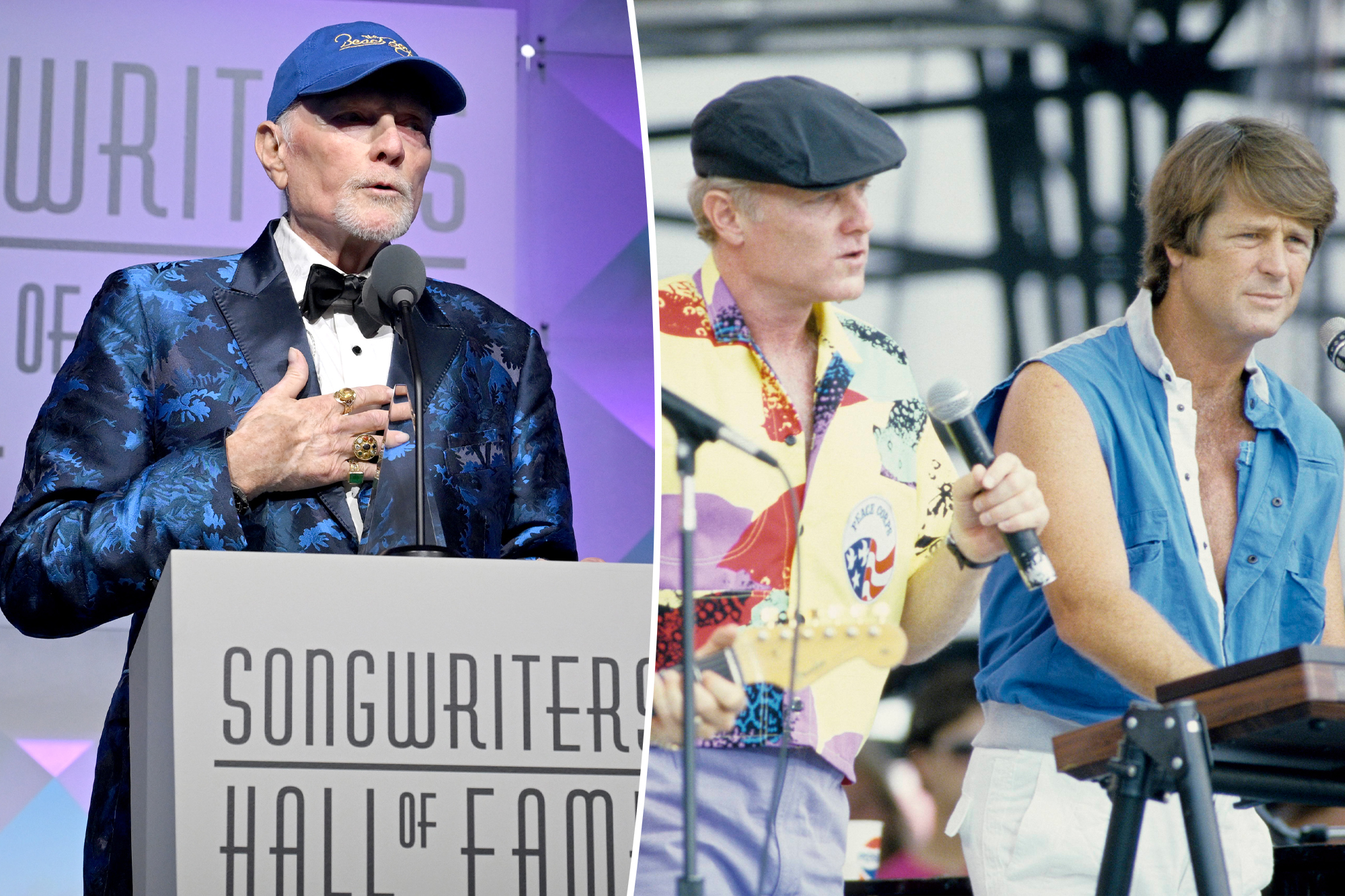 Beach Boys’ Mike Love honors late Brian Wilson at Songwriters Hall of Fame induction: ‘I do feel his presence’