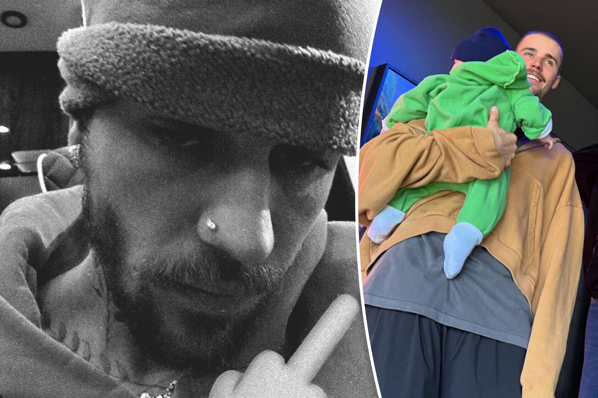 Justin Bieber calls himself ‘a dad that’s not to be f—ed with’ in bizarre Father’s Day post
