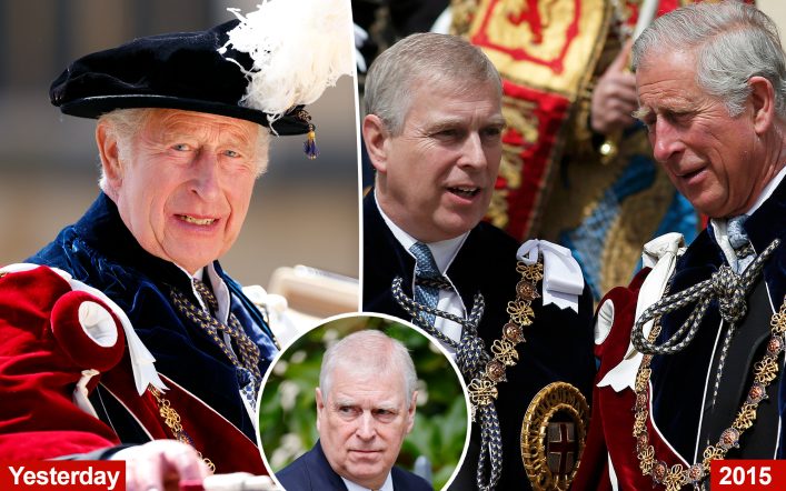 Inside King Charles’ ‘private’ compromise with Prince Andrew after Trooping the Colour, Garter Day bans