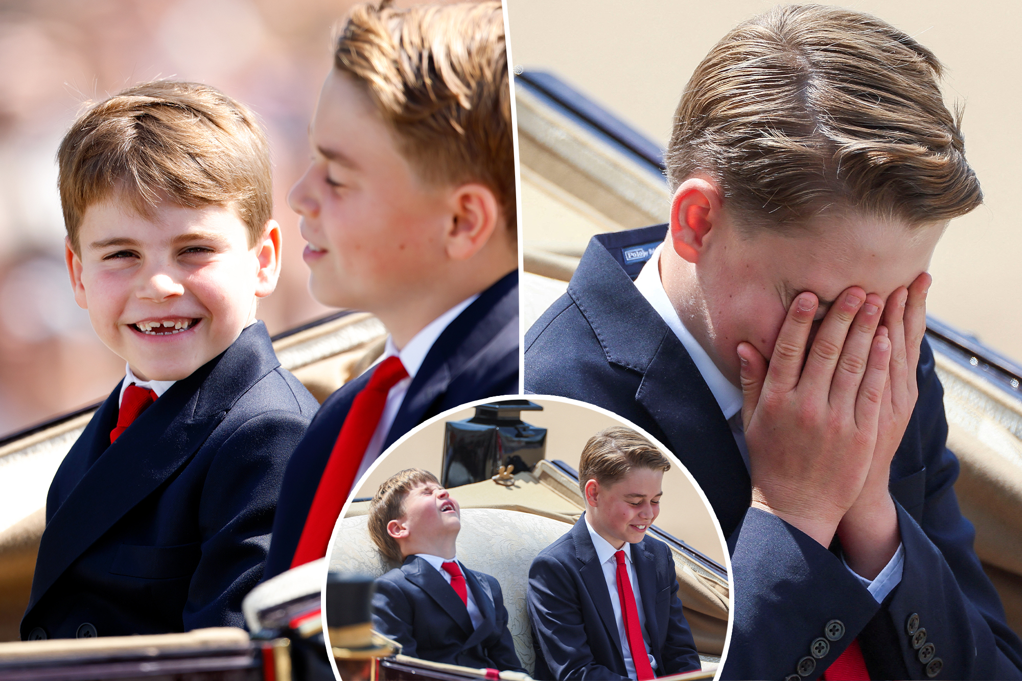 Here’s what cheeky Prince Louis asked brother George during Trooping the Colour ceremony