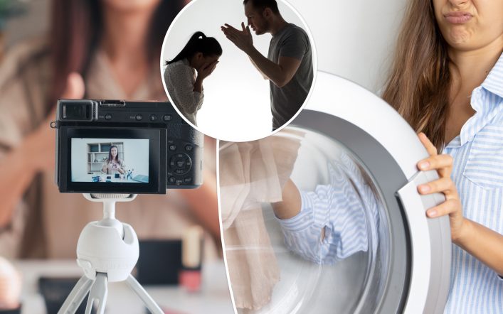 Husband forced influencer wife to do housework over creating content — so she called the police: ‘Didn’t get time to make reels’