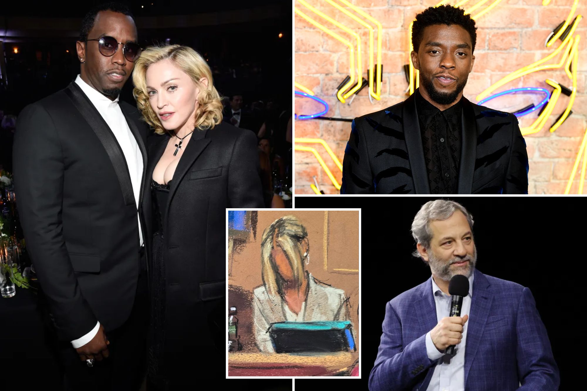 Diddy trial drags Madonna, Judd Apatow, Chadwick Boseman into weekslong battle over rapper’s sex-trafficking, racketeering charges