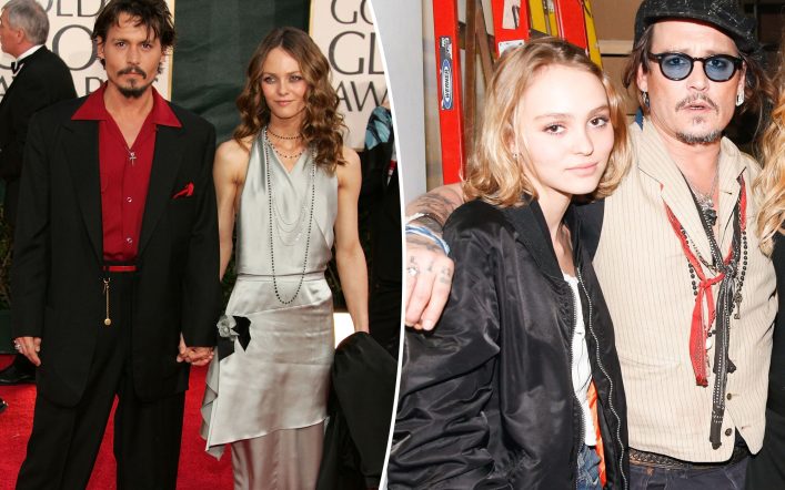 Johnny Depp makes rare comments about raising his kids Lily-Rose and Jack with ex Vanessa Paradis
