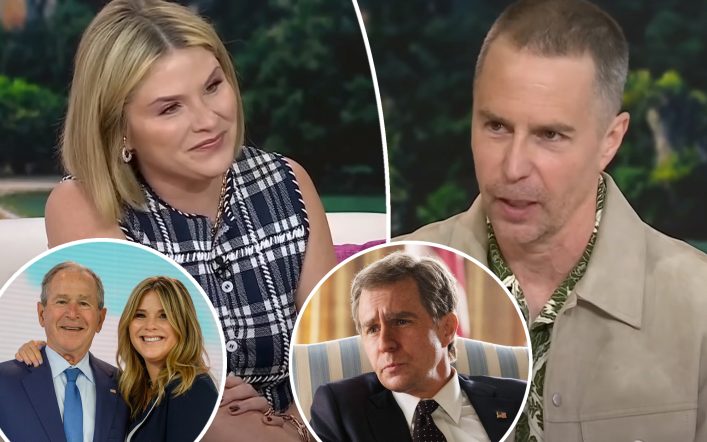 Sam Rockwell apologizes to Jenna Bush Hager for playing her dad George W. Bush in ‘Vice’