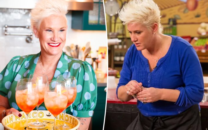 Anne Burrell will be seen back on TV weeks after her death