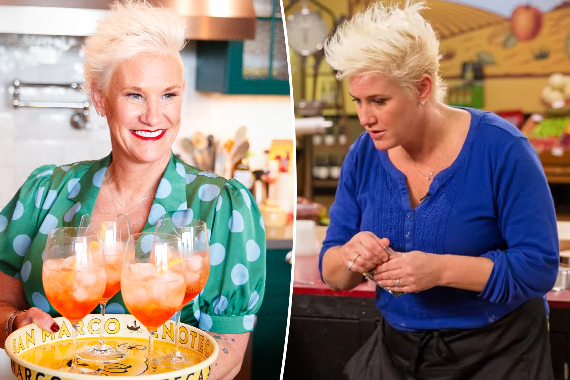 Anne Burrell will be seen back on TV weeks after her death