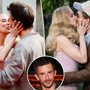 Jonathan Bailey defends kissing Scarlett Johansson — with Colin Jost feet away