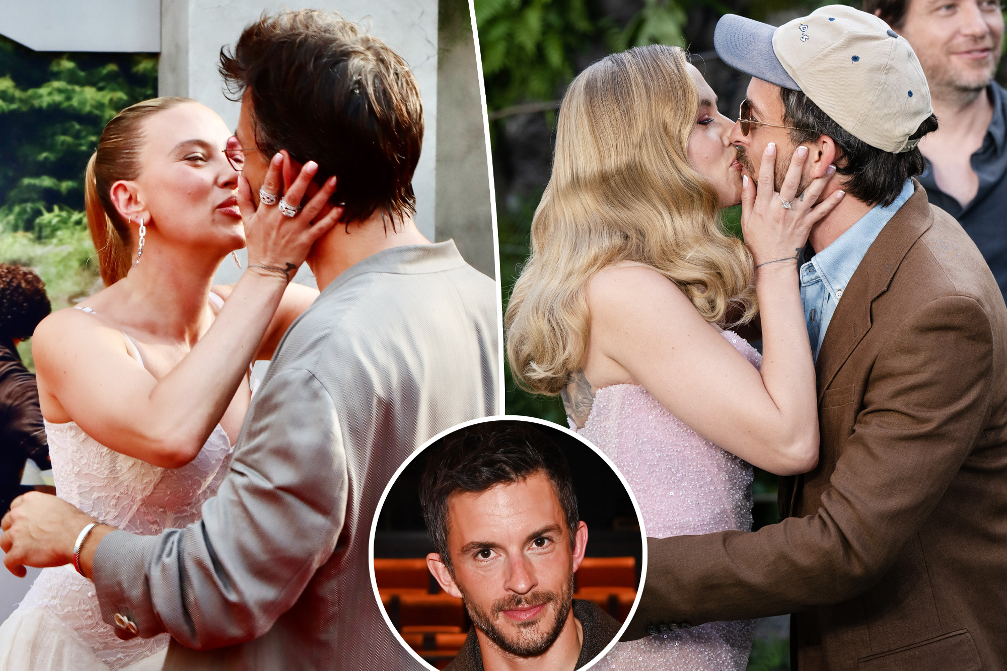 Jonathan Bailey defends kissing Scarlett Johansson — with Colin Jost feet away