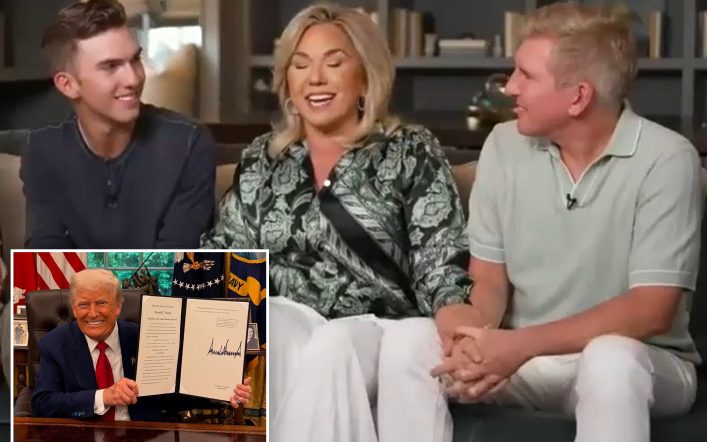 Todd and Julie Chrisley describe moment they learned about pardon: ‘God touched President Trump’s heart’