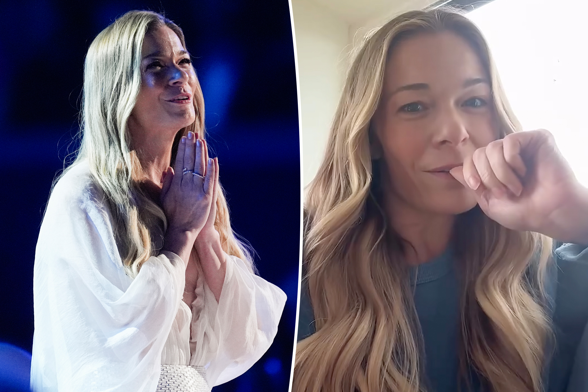 LeAnn Rimes forced to run offstage after her teeth fall out mid-concert