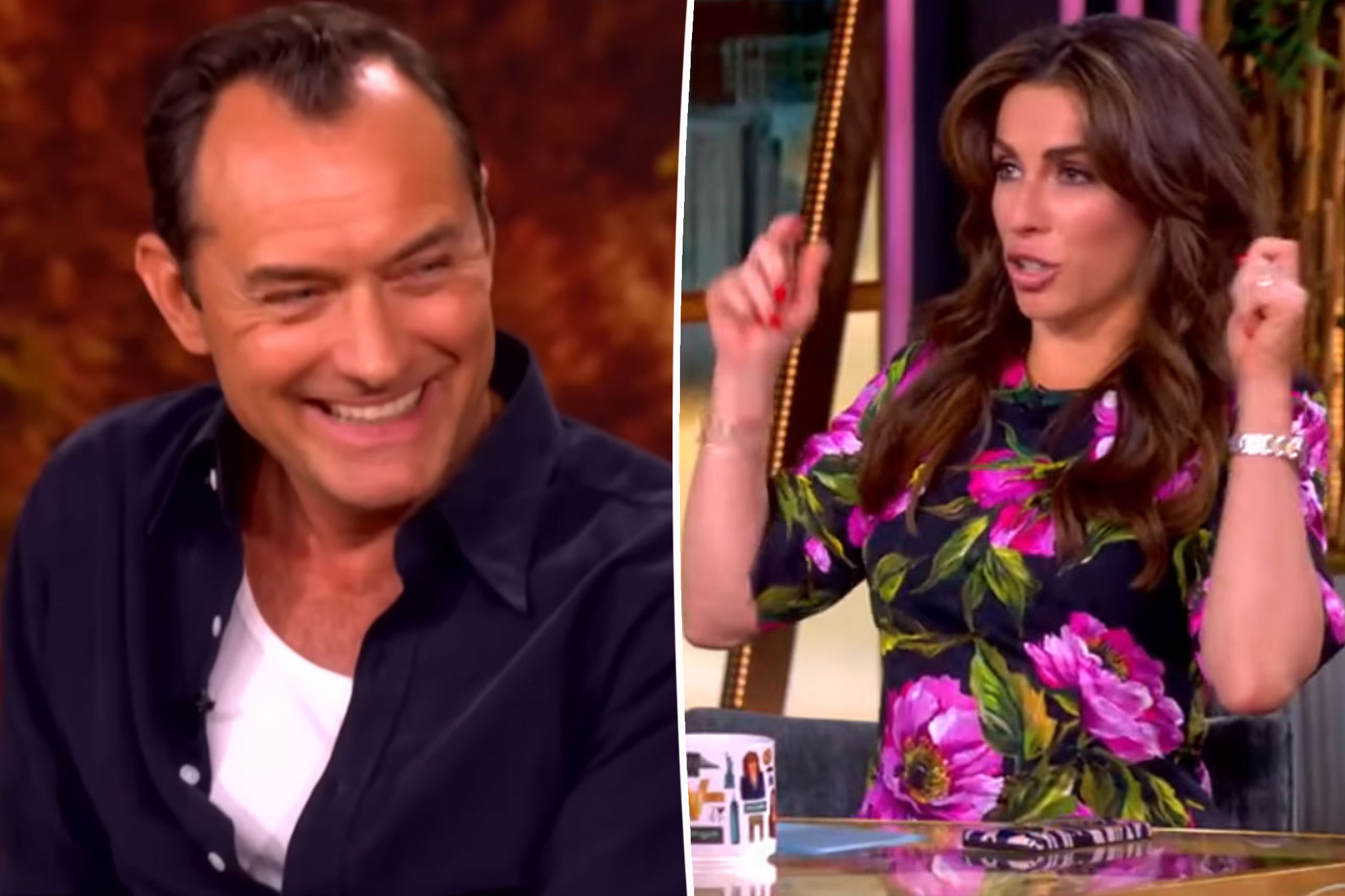 Alyssa Farah Griffin accidentally flashed Jude Law backstage at ‘The View’