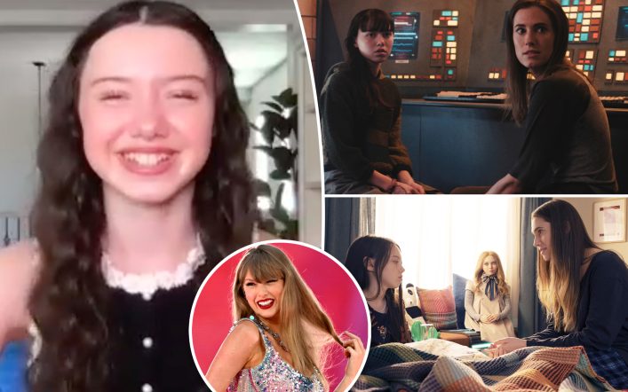 Allison Williams and Violet McGraw sang Taylor Swift before filming ‘dark’ scenes in ‘M3GAN 2.0’