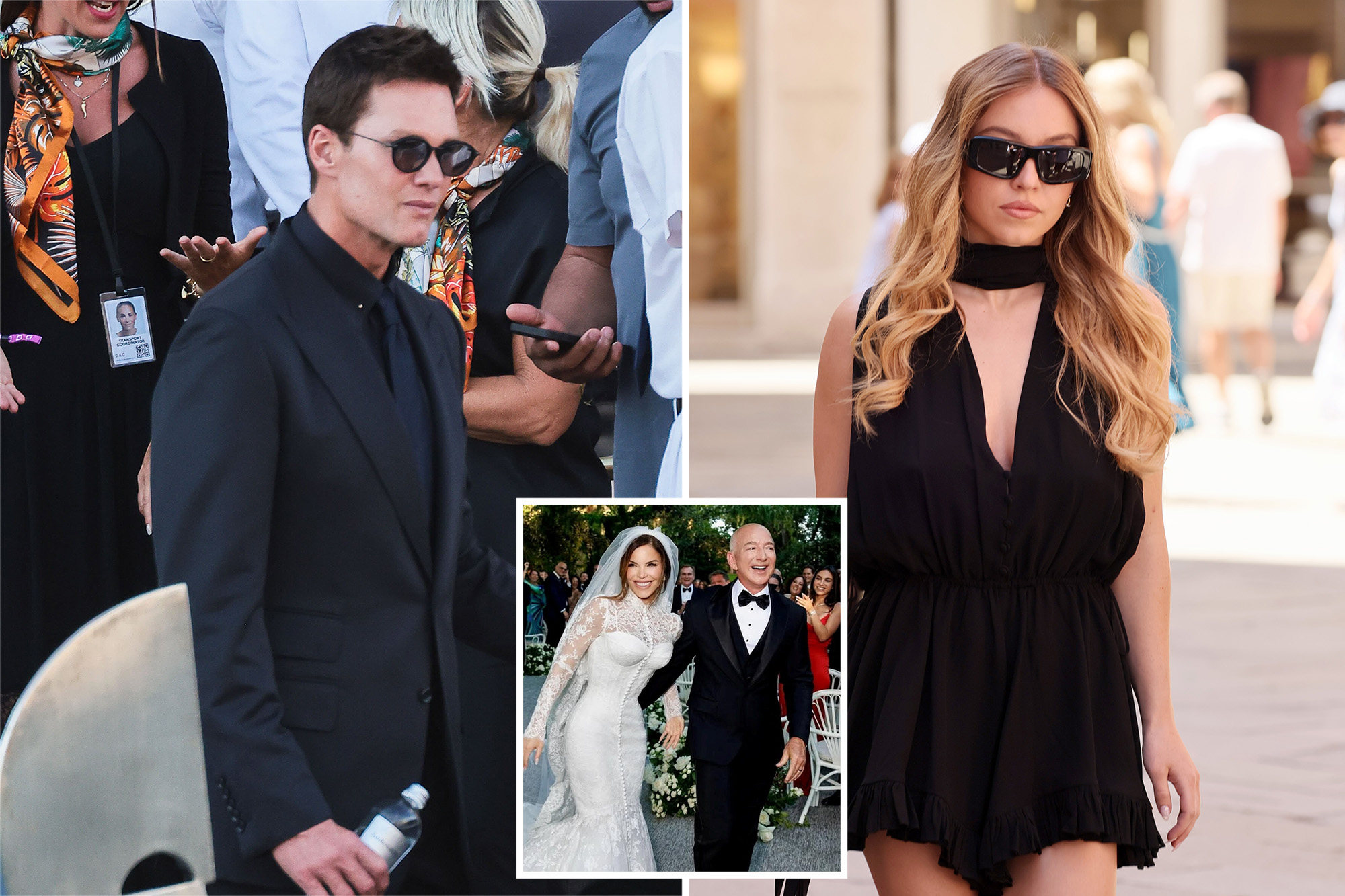Super Ball: Tom Brady spotted ‘chatting up’ Sydney Sweeney at Jeff Bezos’ wedding