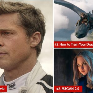 Brad Pitt-led Formula 1 drama ‘F1: The Movie’ speeds into No. 1