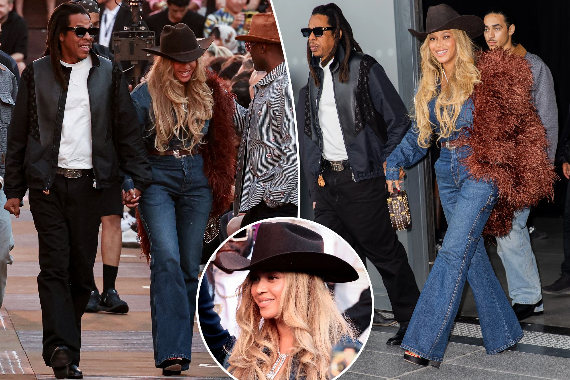 Beyoncé and Jay-Z steal the spotlight at Louis Vuitton’s Paris Fashion Week show: ‘Queen Bey effect’