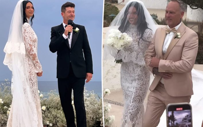 Robin Thicke marries April Love Geary after 6-year engagement
