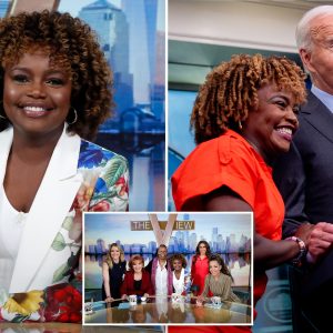 Karine Jean-Pierre hoped to be a co-host on ‘The View’ after exiting Biden White House: report