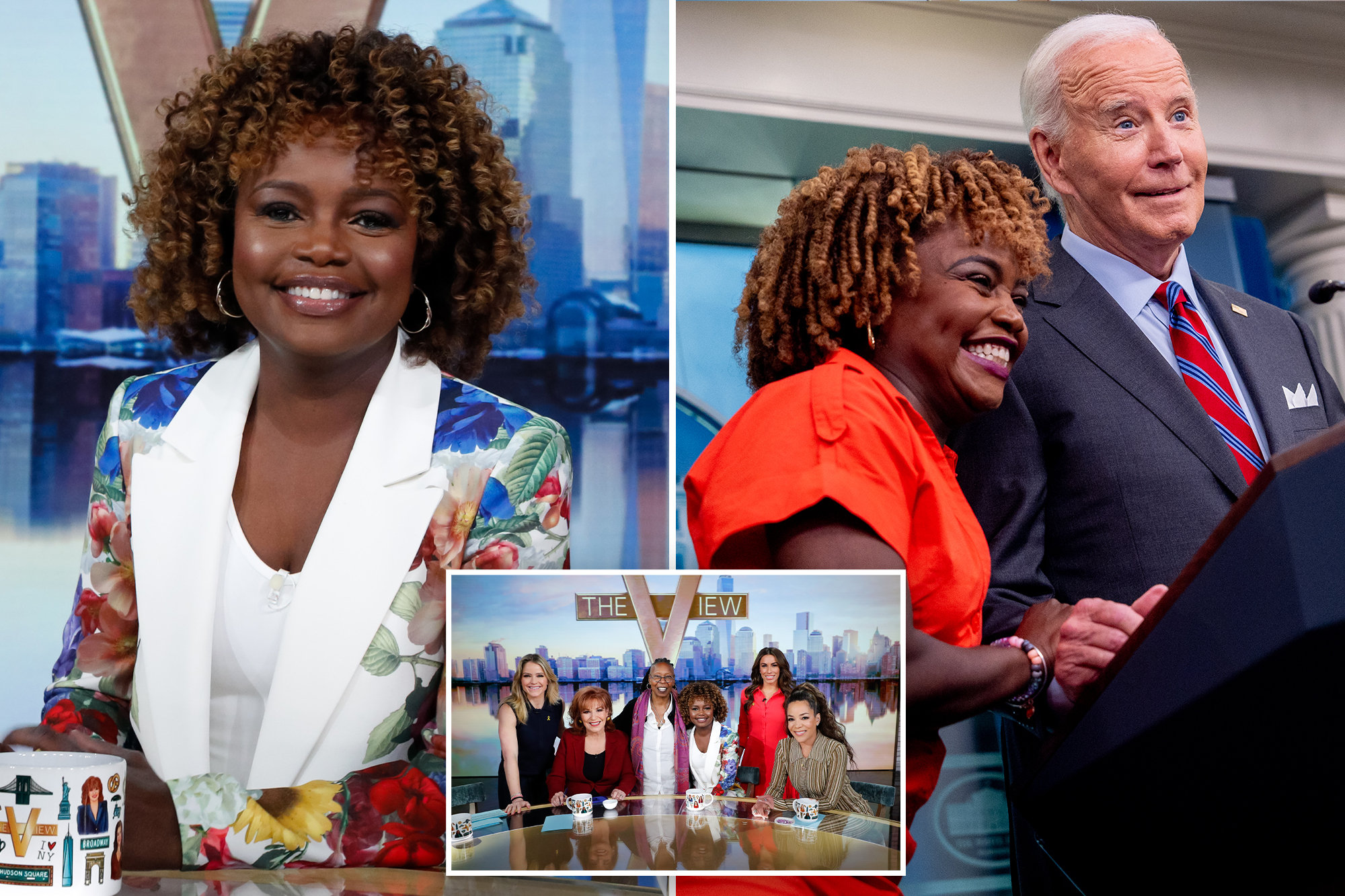 Karine Jean-Pierre hoped to be a co-host on ‘The View’ after exiting Biden White House: report