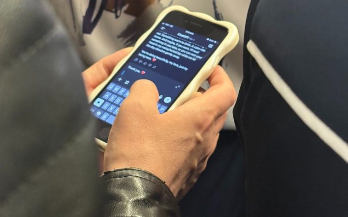 Lonely man talking to AI ‘girlfriend’ on subway stuns internet: ‘It’s concerning’
