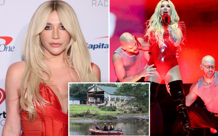 Kesha cancels Texas concert in wake of deadly floods: ‘I have to put your safety first’