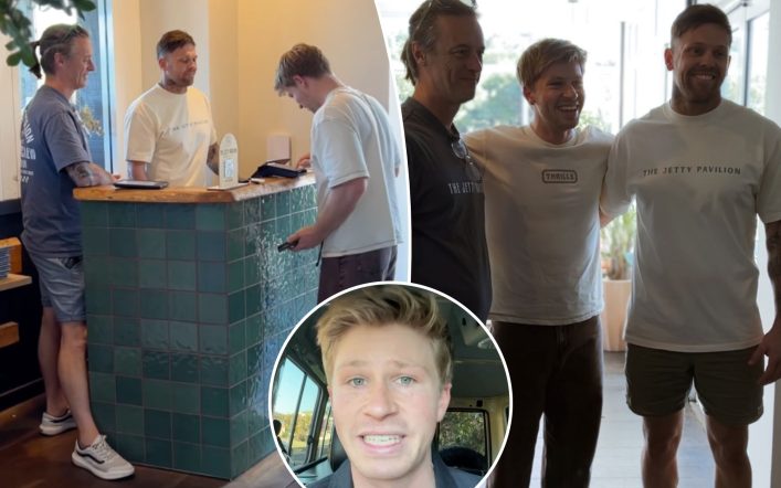 Robert Irwin returns to settle score after he unwittingly dined and dashed at popular restaurant