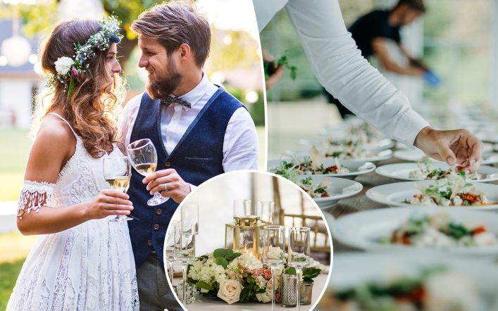 Vegetarian bride slammed by wedding guests for creating ‘selfish’ meat-free wedding menu