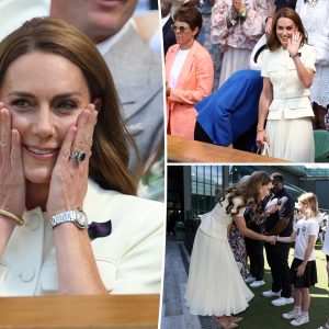 Kate Middleton returns to Wimbledon, receives emotional standing ovation after cancer battle