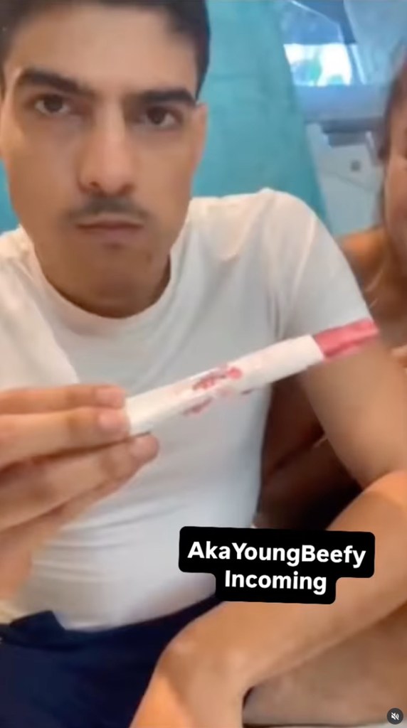 Gross pregnancy reveal slammed as all about ‘clout and shock’: ‘Horrible day to have eyeballs’