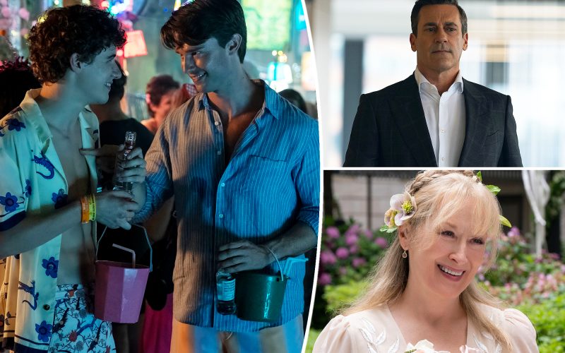 ‘White Lotus’ ‘incest scene’ actors Patrick Schwarzenegger and Sam Nivola snubbed by Emmys 2025 — and more