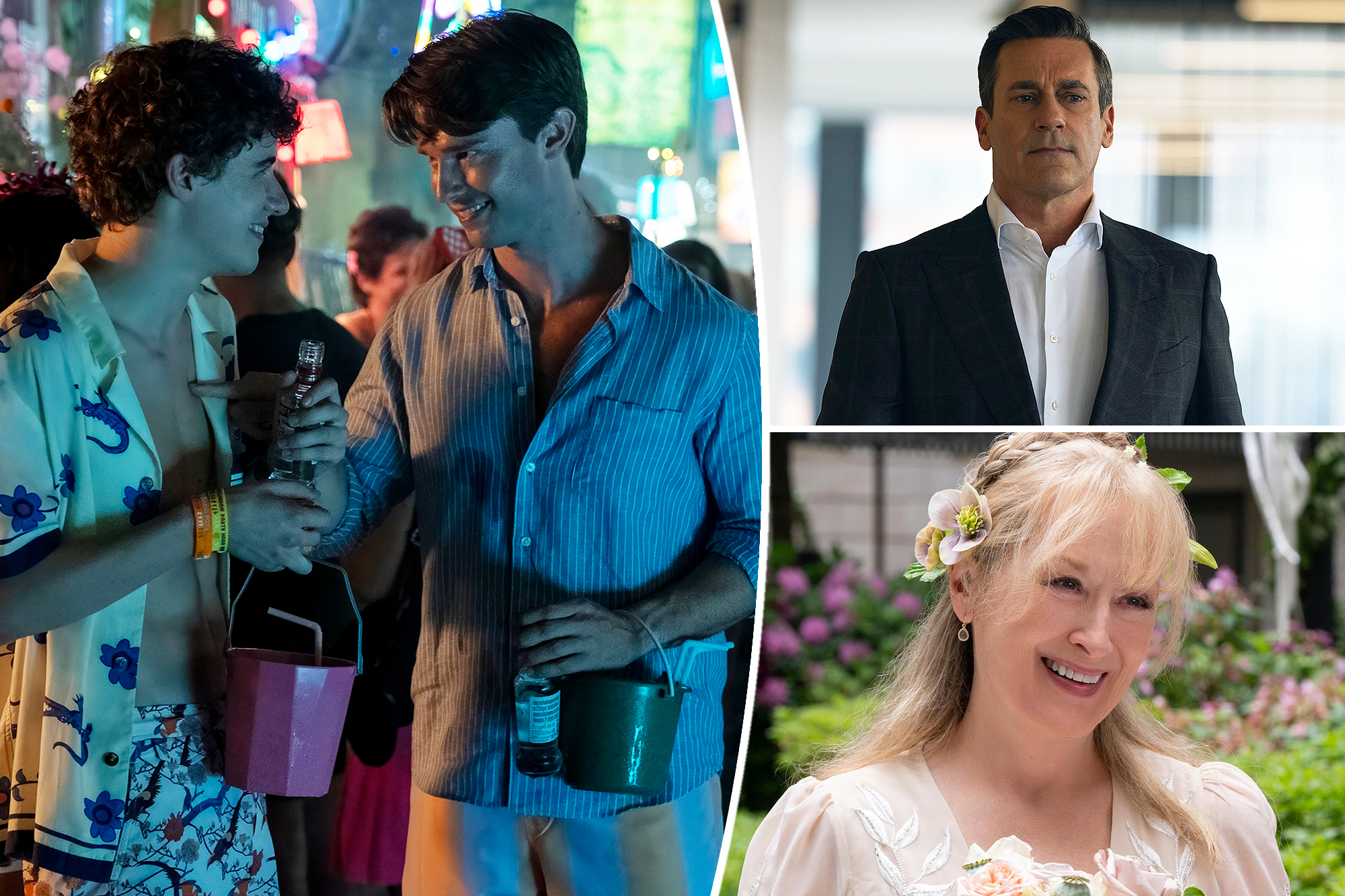 ‘White Lotus’ ‘incest scene’ actors Patrick Schwarzenegger and Sam Nivola snubbed by Emmys 2025 — and more