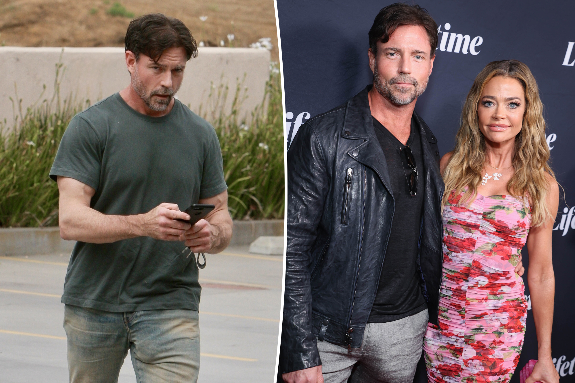 Denise Richards’ ex Aaron Phypers reacts to abuse allegations