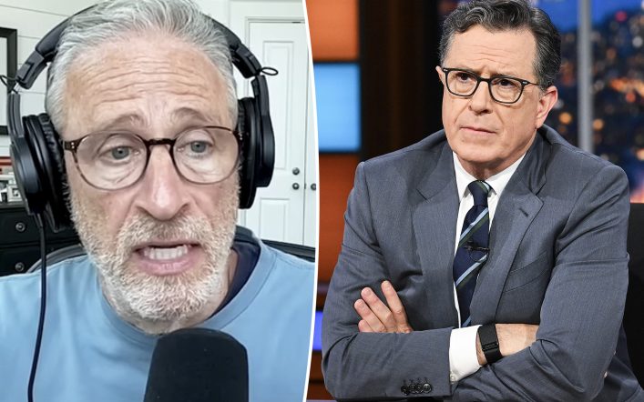 Jon Stewart addresses possible ‘Daily Show’ cancellation after Stephen Colbert gets axed