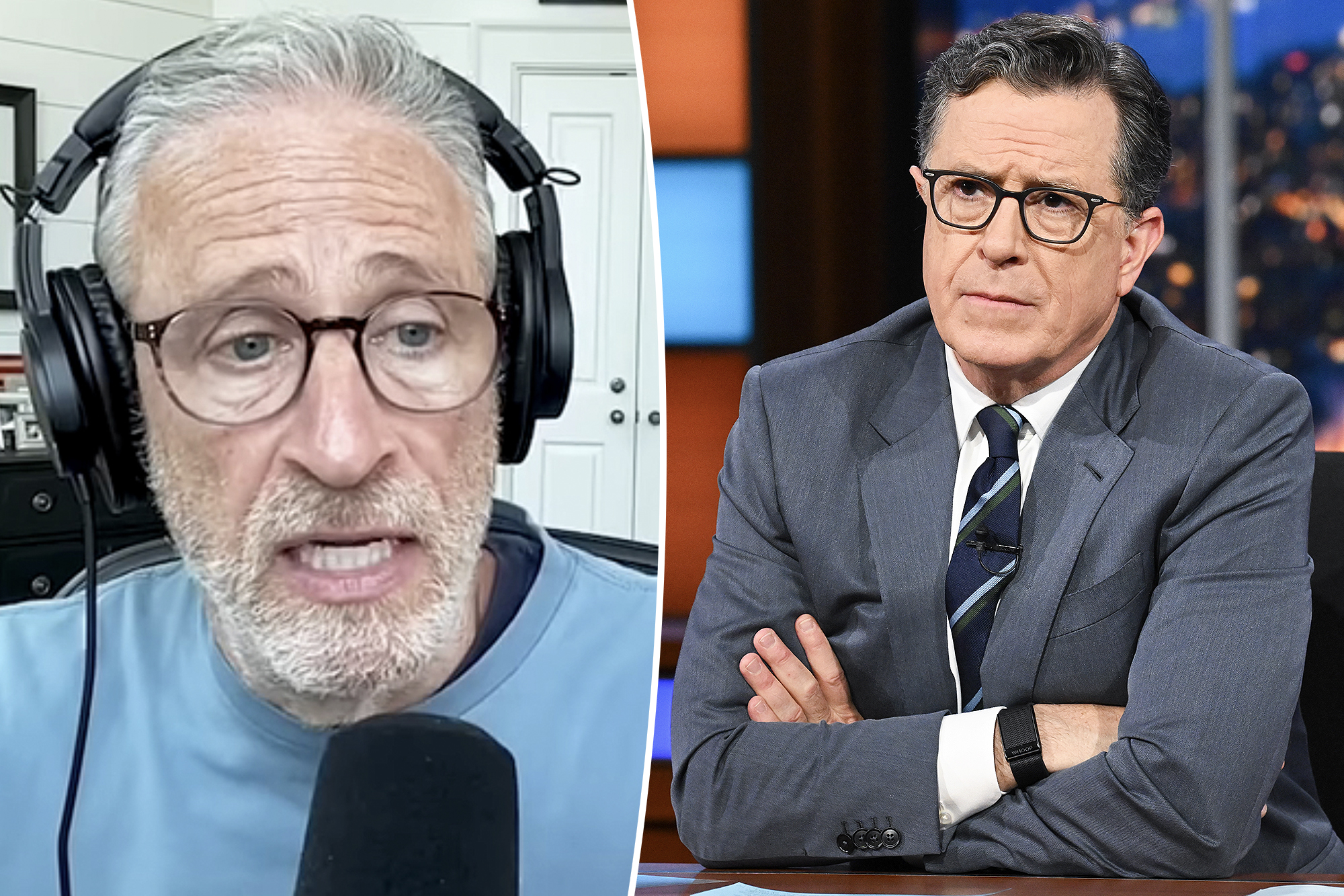 Jon Stewart addresses possible ‘Daily Show’ cancellation after Stephen Colbert gets axed