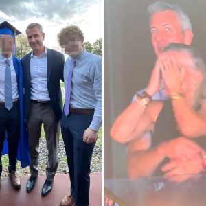Megan Kerrigan, jilted wife of Astronomer CEO Andy Byron, had happy family photos with him on Facebook up until he was exposed having alleged affair