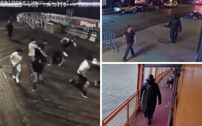 Cloaked, hook-handed figure terrorizes NYC: Mystery madman or marketing ruse for ‘I Know What You Did Last Summer?’