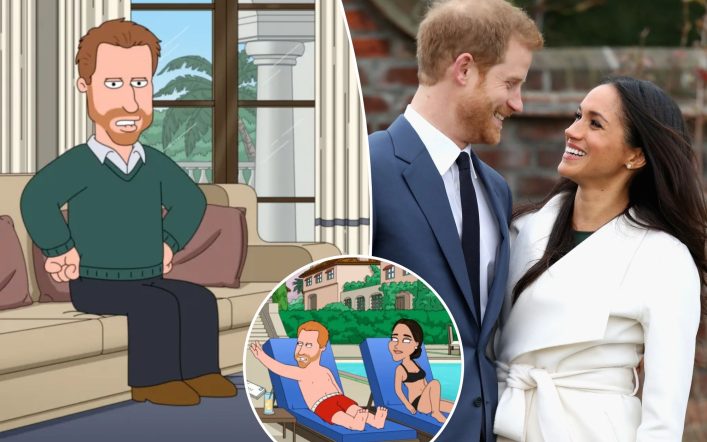 Prince Harry, Meghan Markle mocked for second time in ‘Family Guy’ episode: ‘Like all of your wives are so much better?’