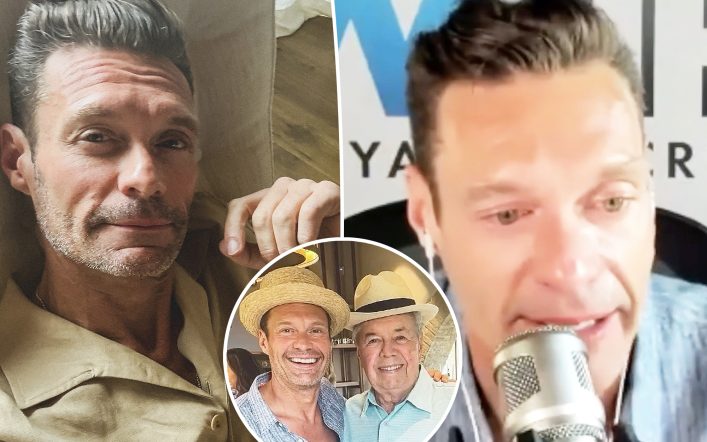 Ryan Seacrest breaks down in tears over dad’s prostate cancer
