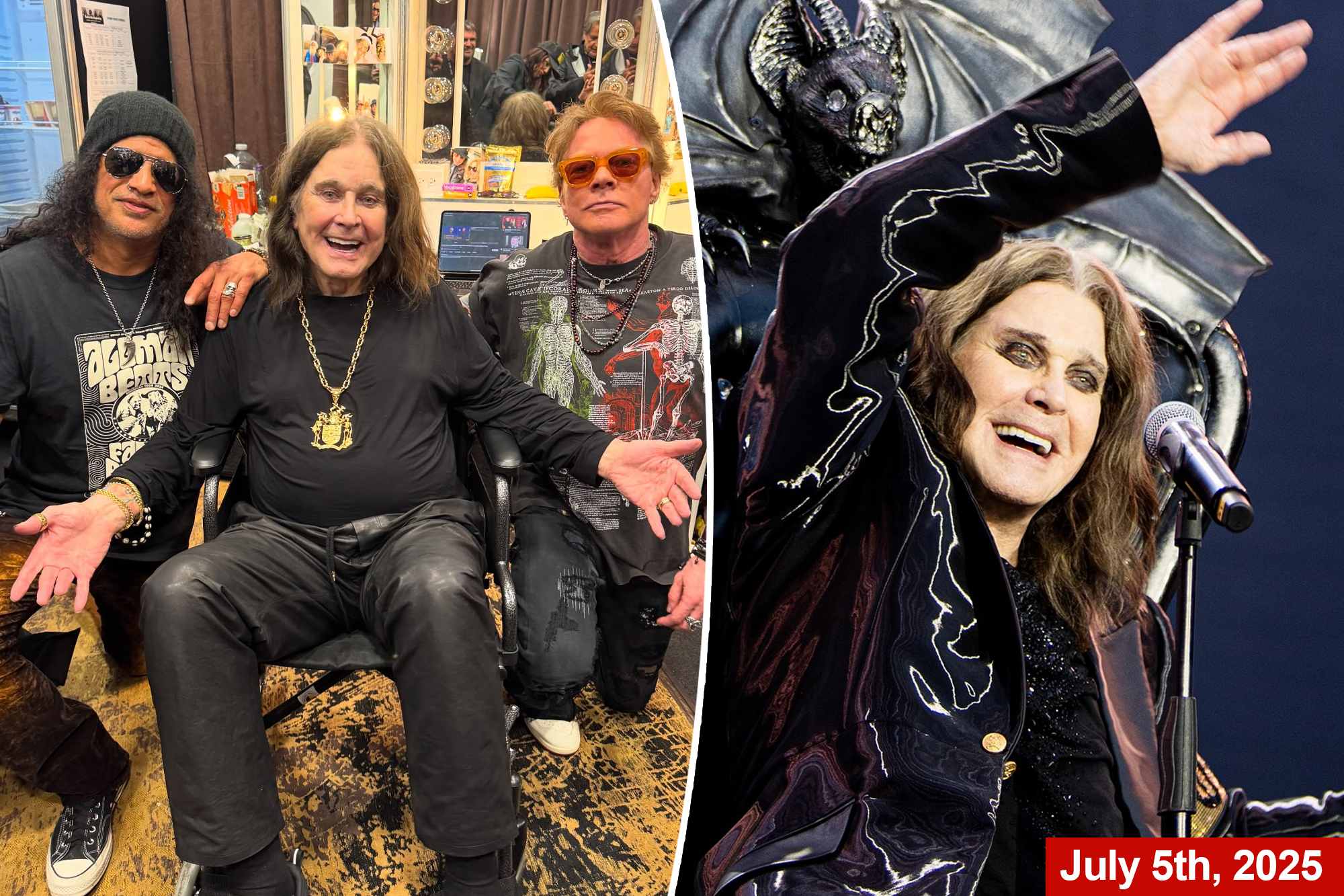 Ozzy Osbourne’s last photos at Black Sabbath’s farewell show revealed 2 weeks before his death