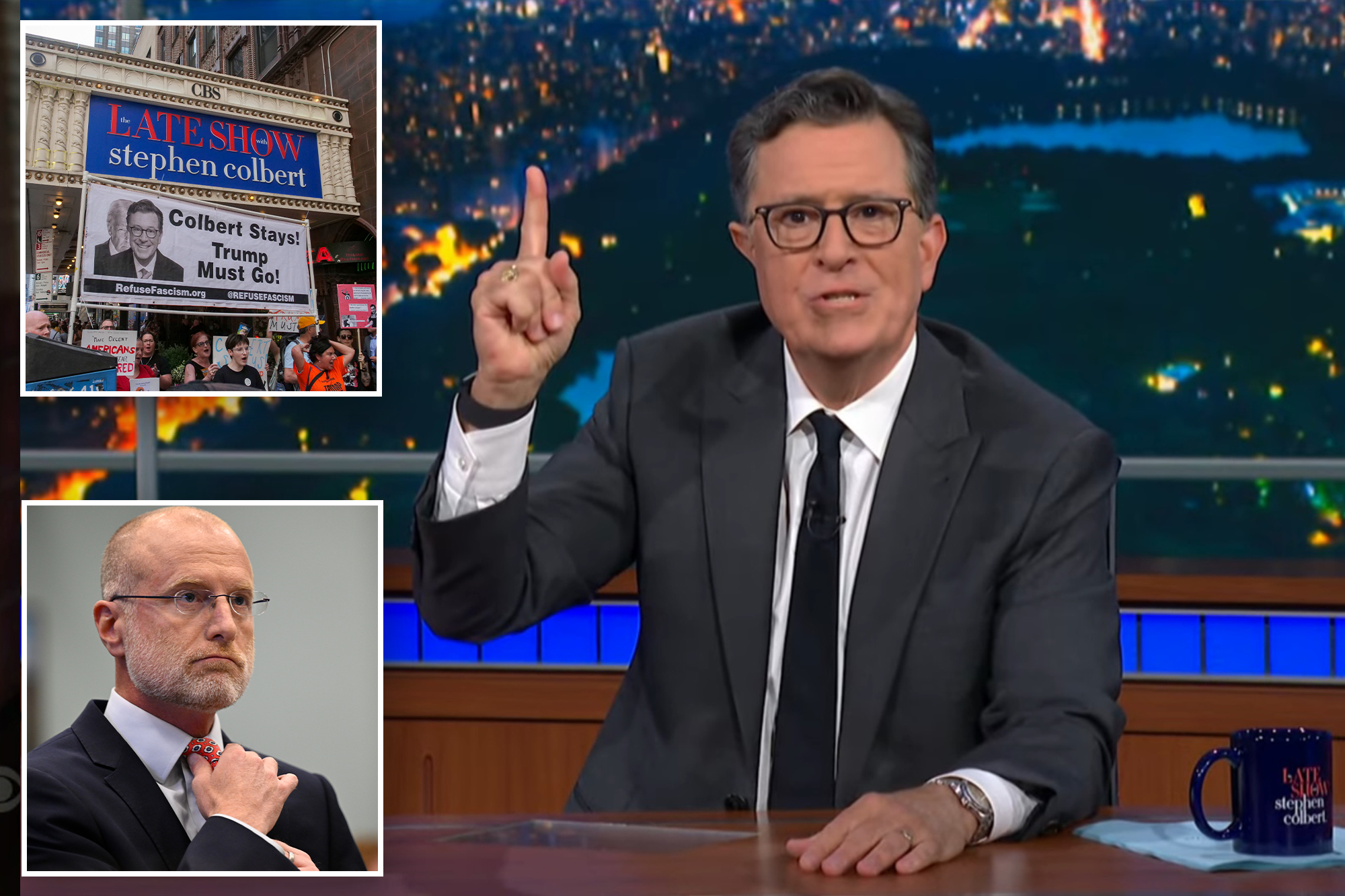 FCC chairman blasts ‘partisan left’s’ reaction to ‘DNC spokesperson’ Stephen Colbert’s cancellation