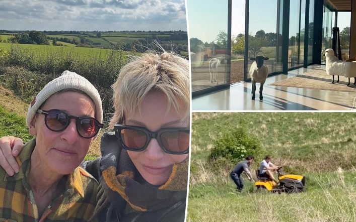 Ellen DeGeneres and wife Portia de Rossi list their sprawling UK farmhouse for $30M