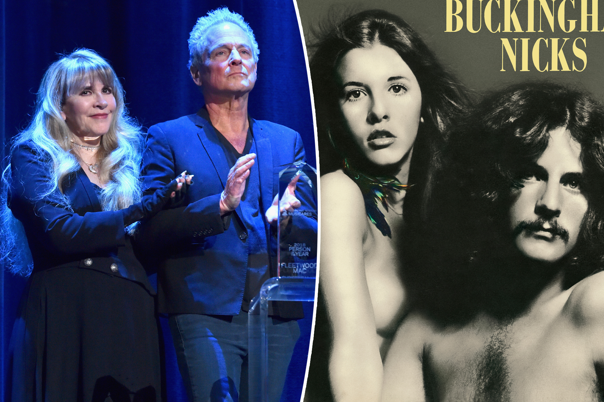 Fleetwood Mac’s Stevie Nicks and Lindsey Buckingham tease long-lost debut album