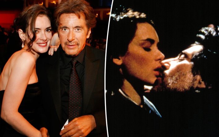 Winona Ryder reveals she was ‘absolutely in love with Al Pacino’ while working together in the mid-’90s