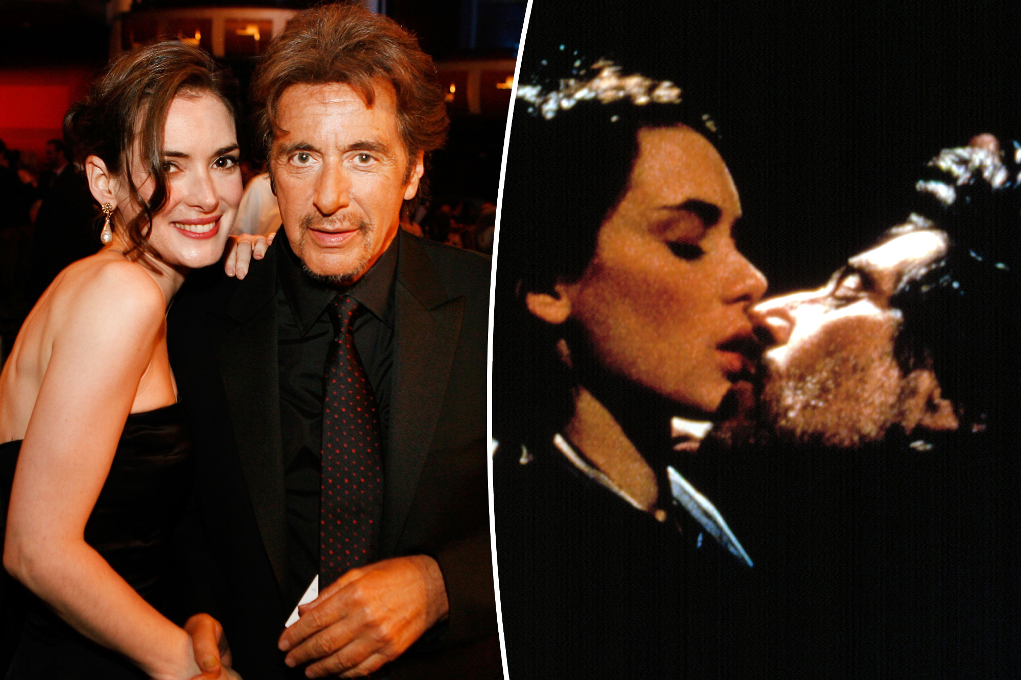 Winona Ryder reveals she was ‘absolutely in love with Al Pacino’ while working together in the mid-’90s