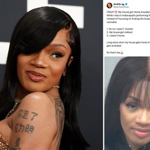 Rapper GloRilla busted for drug possession following break-in at Atlanta home — and blasts cops for nabbing her instead of burglars