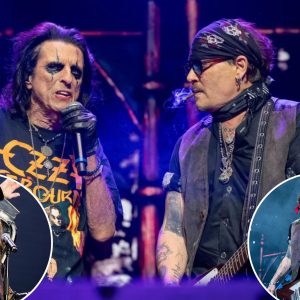 Johnny Depp honors Ozzy Osbourne in surprise performance alongside Alice Cooper