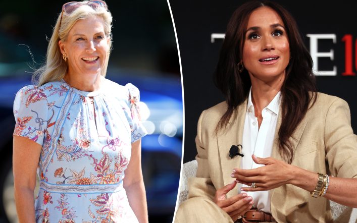 Sophie, Duchess of Edinburgh, ‘relieved’ she needn’t curtsy to Meghan Markle after receiving her new title