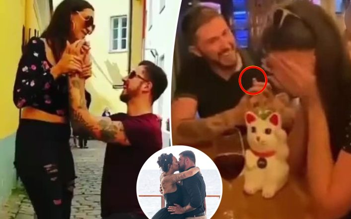 Bride finally says ‘yes’ to engagement — after her boyfriend proposed 43 times: ‘I just knew she was the one’