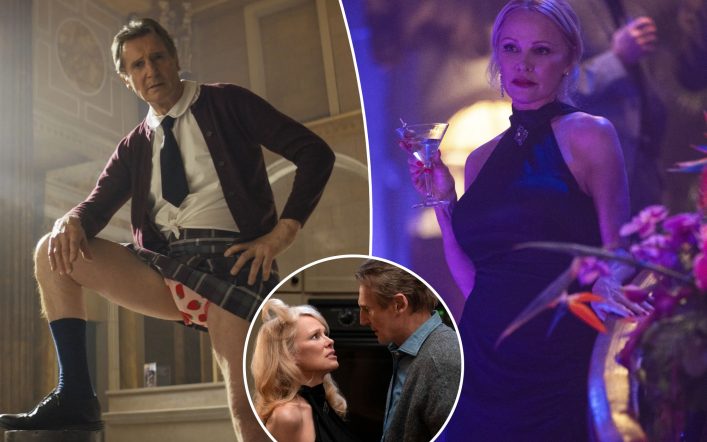 ‘The Naked Gun’ review: Liam Neeson, Pamela Anderson comedy is the biggest surprise of the year