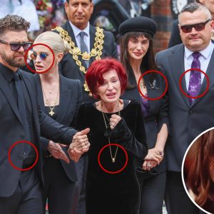 How Sharon Osbourne and her kids each paid tribute to Ozzy at funeral procession